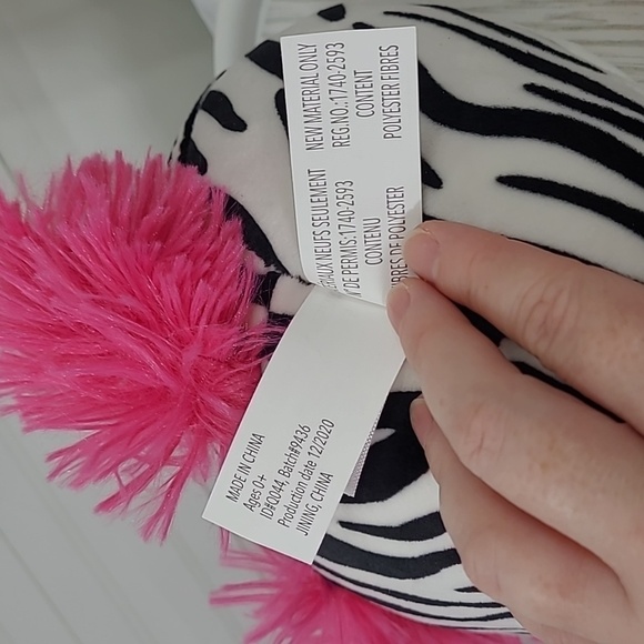 SQUISHMALLOWS Tracey The Zebra Stuffed Animal Plush Toy - 8" KellyToy - Picture 9 of 12